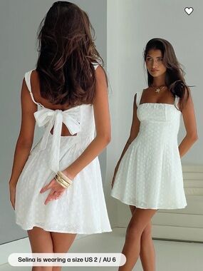 NWT Princess Polly “Xanthus” embroidered mini dress